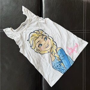 Disney - Frozen Elsa White and Blue Tank Top